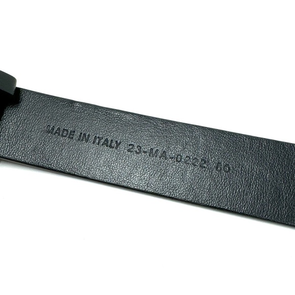 Dior 30 Montaigne CD Belt – Black Leather, Gold Buckle, Size 80 - Picture 5 of 8